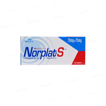 Picture of Norplat S 75mg+75mg Tab 10s